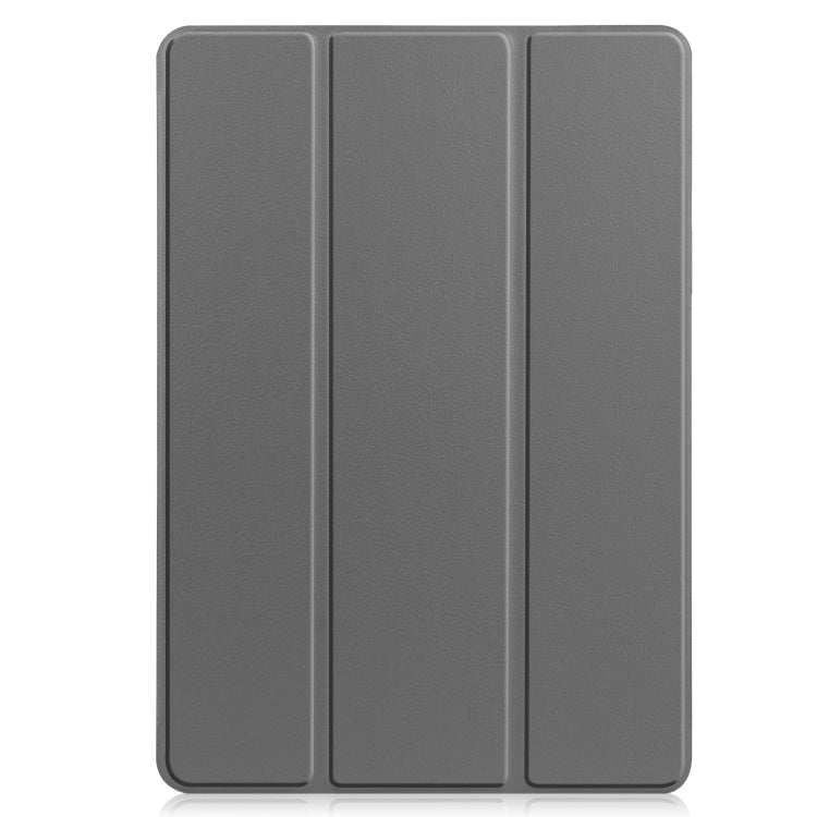 For Samsung Galaxy Tab S8 Three-folding Holder TPU Smart Leather Tablet Case