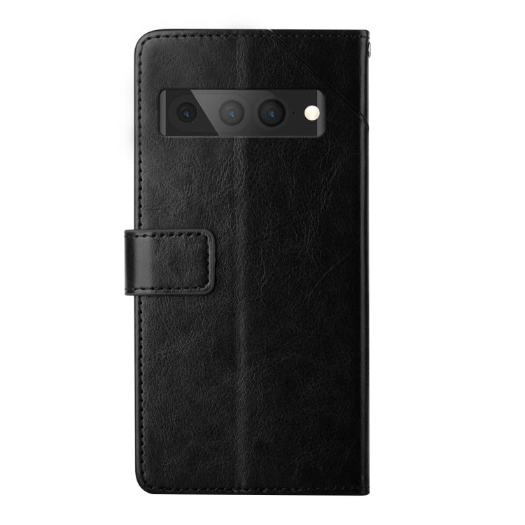 For Google Pixel 7 Pro Y Stitching Horizontal Flip Leather Phone Case