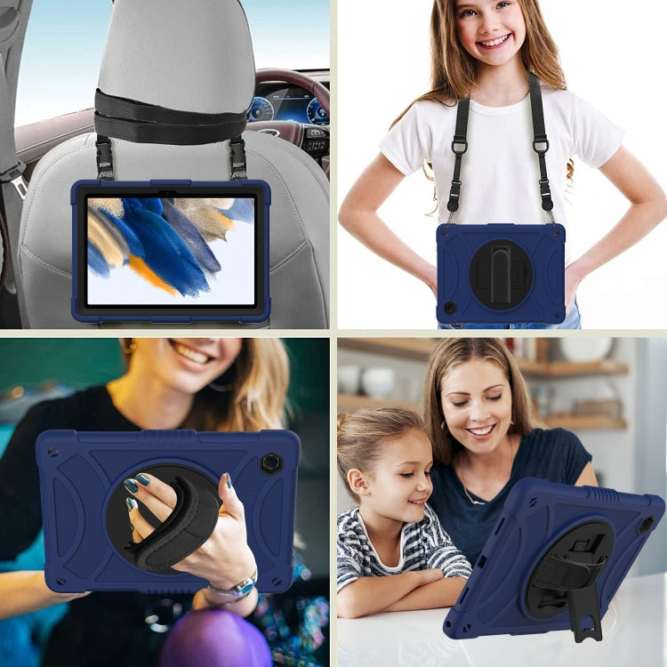 For Samsung Galaxy Tab A8 10.5 2021 Rotary Grab Silicone + PC Tablet Case