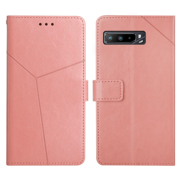 For Asus ROG Phone 3 Y Stitching Horizontal Flip Leather Phone Case