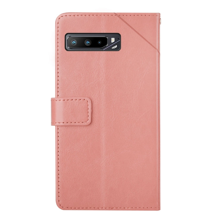 For Asus ROG Phone 3 Y Stitching Horizontal Flip Leather Phone Case