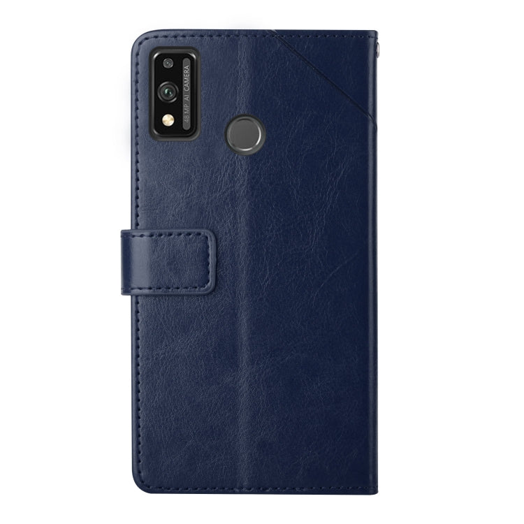 For Honor 9X Lite Y Stitching Horizontal Flip Leather Phone Case