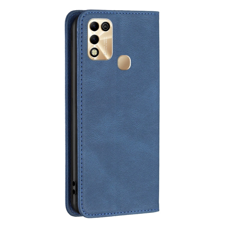 For Infinix Hot 11 Play/Hot 10 Play Magnetic RFID Blocking Anti-Theft Leather Phone Case