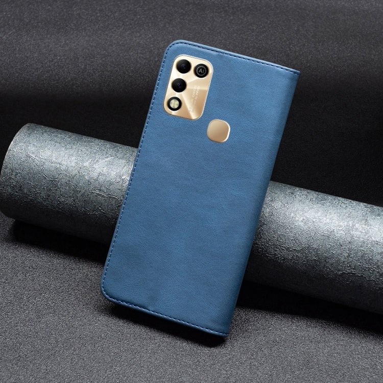 For Infinix Hot 11 Play/Hot 10 Play Magnetic RFID Blocking Anti-Theft Leather Phone Case
