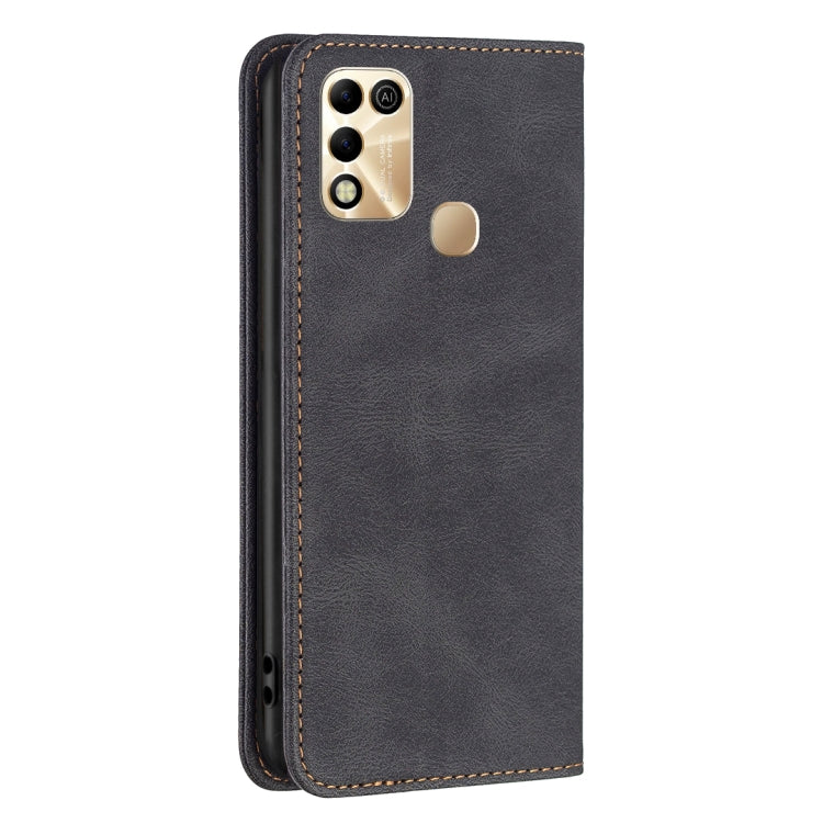 For Infinix Hot 11 Play/Hot 10 Play Magnetic RFID Blocking Anti-Theft Leather Phone Case