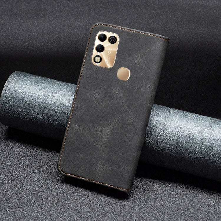 For Infinix Hot 11 Play/Hot 10 Play Magnetic RFID Blocking Anti-Theft Leather Phone Case