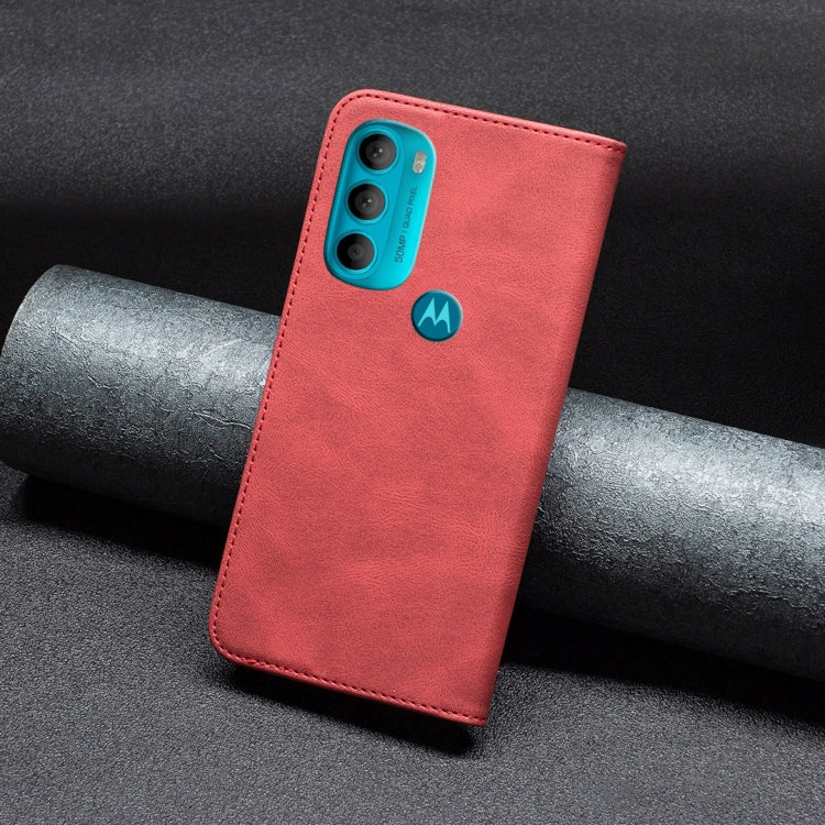 For Motorola Moto G71 5G Magnetic RFID Blocking Anti-Theft Leather Phone Case