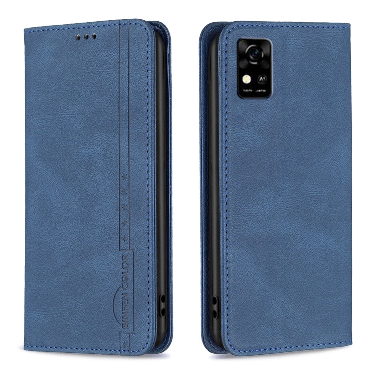 For ZTE Blade  A31 Magnetic RFID Blocking Anti-Theft Leather Phone Case