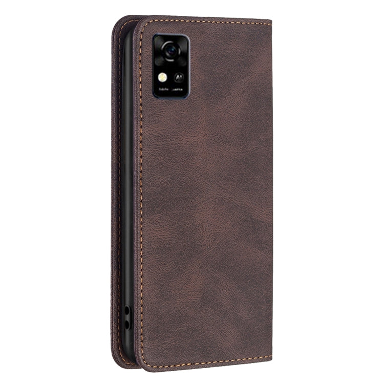 For ZTE Blade  A31 Magnetic RFID Blocking Anti-Theft Leather Phone Case