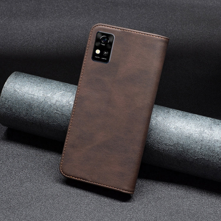 For ZTE Blade  A31 Magnetic RFID Blocking Anti-Theft Leather Phone Case