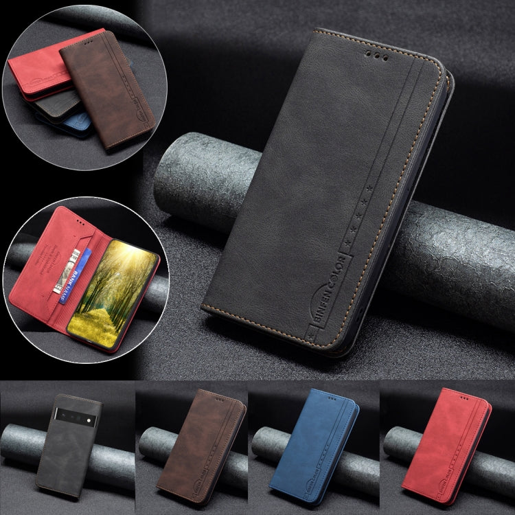 For ZTE Blade  A31 Magnetic RFID Blocking Anti-Theft Leather Phone Case