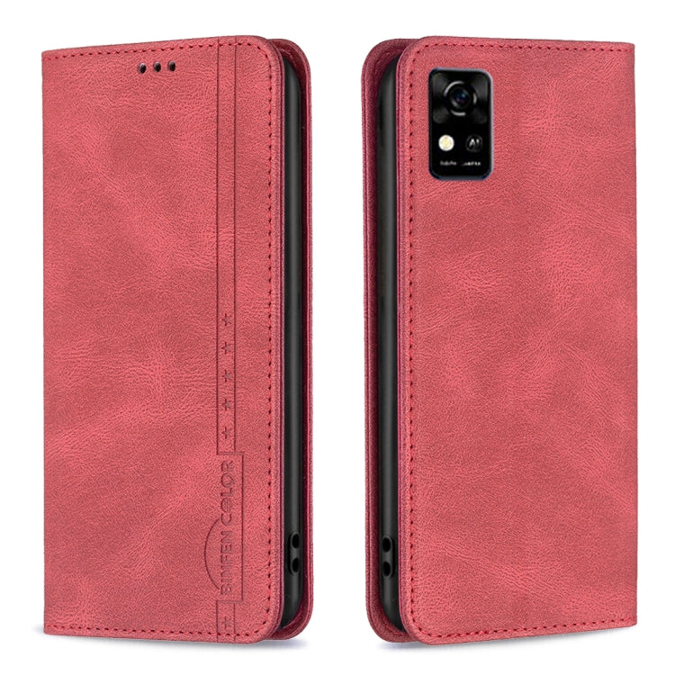 For ZTE Blade  A31 Magnetic RFID Blocking Anti-Theft Leather Phone Case