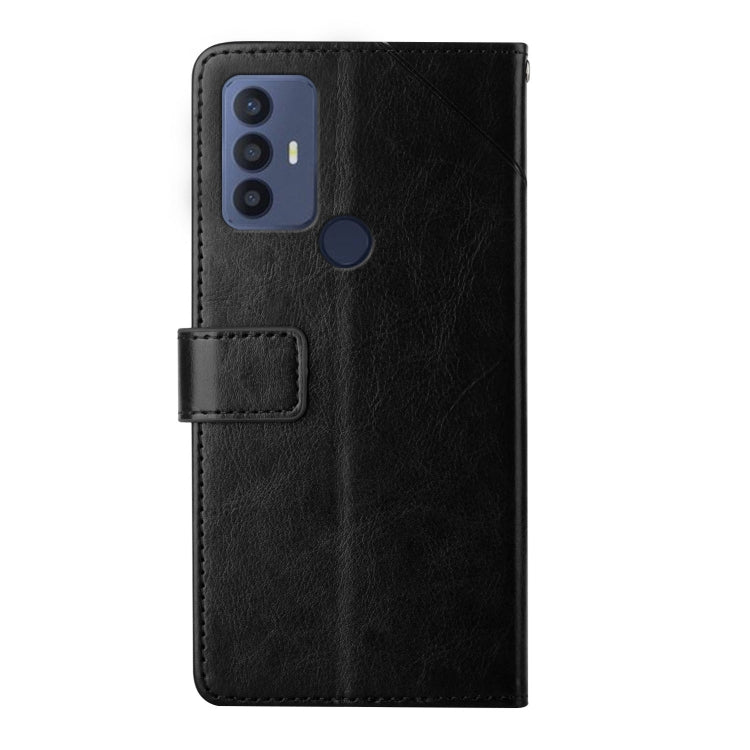 For Sharp Aquos V6 / V6 Plus Y Stitching Horizontal Flip Leather Phone Case