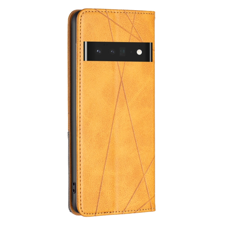 For Google Pixel 7 Pro 5G Prismatic Invisible Magnetic Leather Phone Case