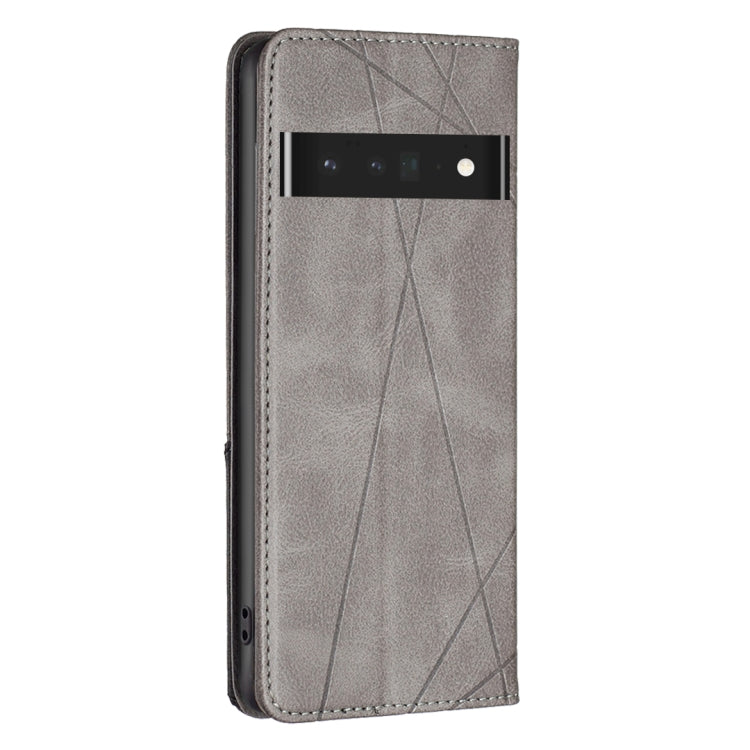 For Google Pixel 7 Pro 5G Prismatic Invisible Magnetic Leather Phone Case