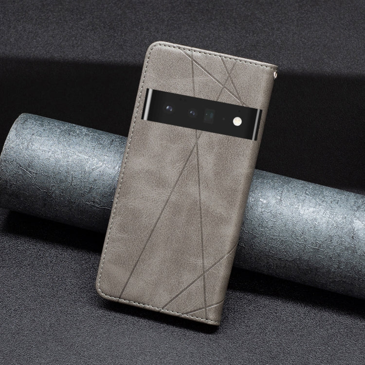 For Google Pixel 7 Pro 5G Prismatic Invisible Magnetic Leather Phone Case