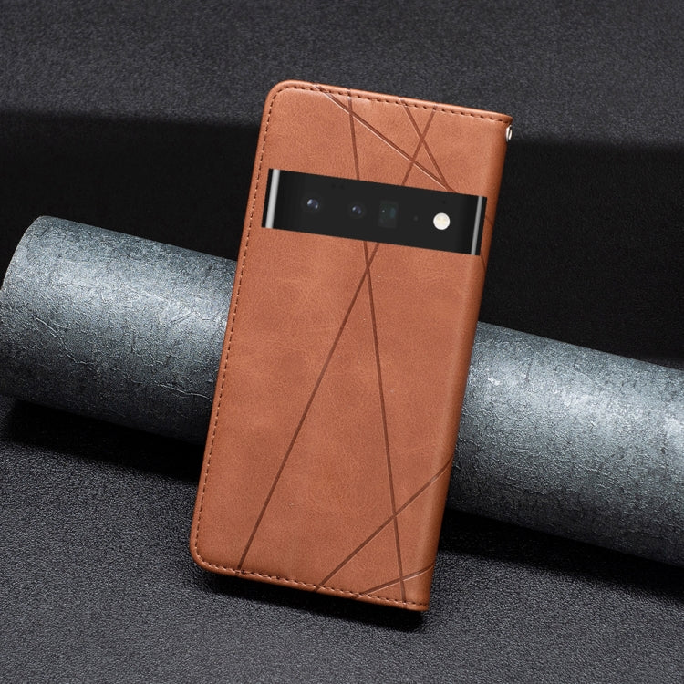 For Google Pixel 7 Pro 5G Prismatic Invisible Magnetic Leather Phone Case
