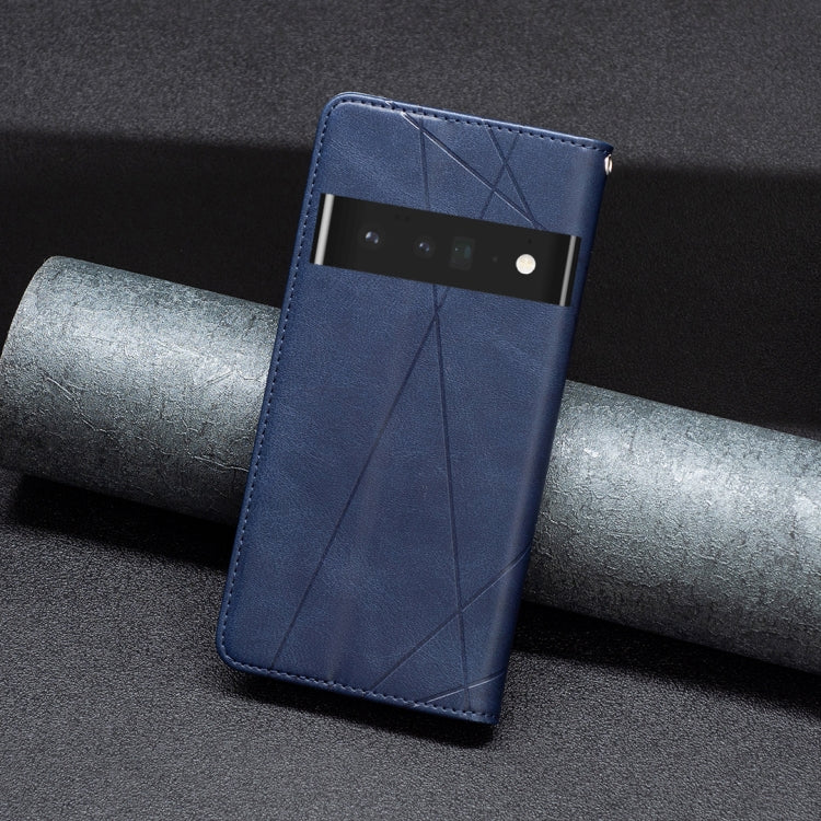 For Google Pixel 7 Pro 5G Prismatic Invisible Magnetic Leather Phone Case