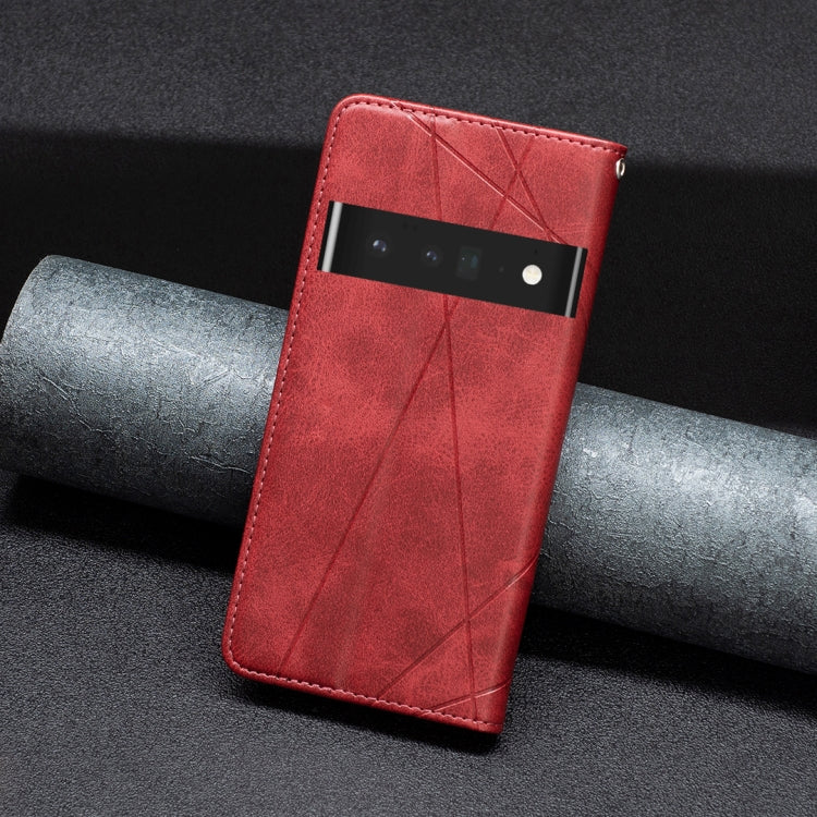 For Google Pixel 7 Pro 5G Prismatic Invisible Magnetic Leather Phone Case