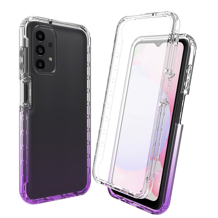 For Samsung Galaxy A13 4G Full Body Shockproof Clear Gradient Phone Case