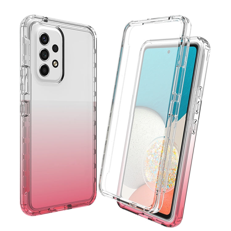 For Samsung Galaxy A33 5G Full Body Shockproof Clear Gradient Phone Case