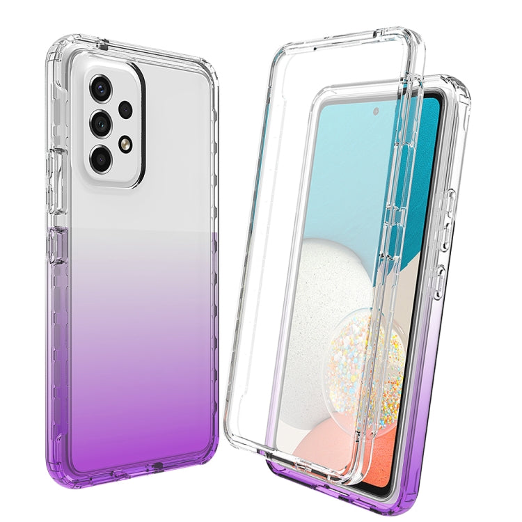 For Samsung Galaxy A33 5G Full Body Shockproof Clear Gradient Phone Case
