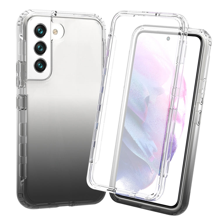 For Samsung Galaxy S22+ 5G Full Body Shockproof Clear Gradient Phone Case