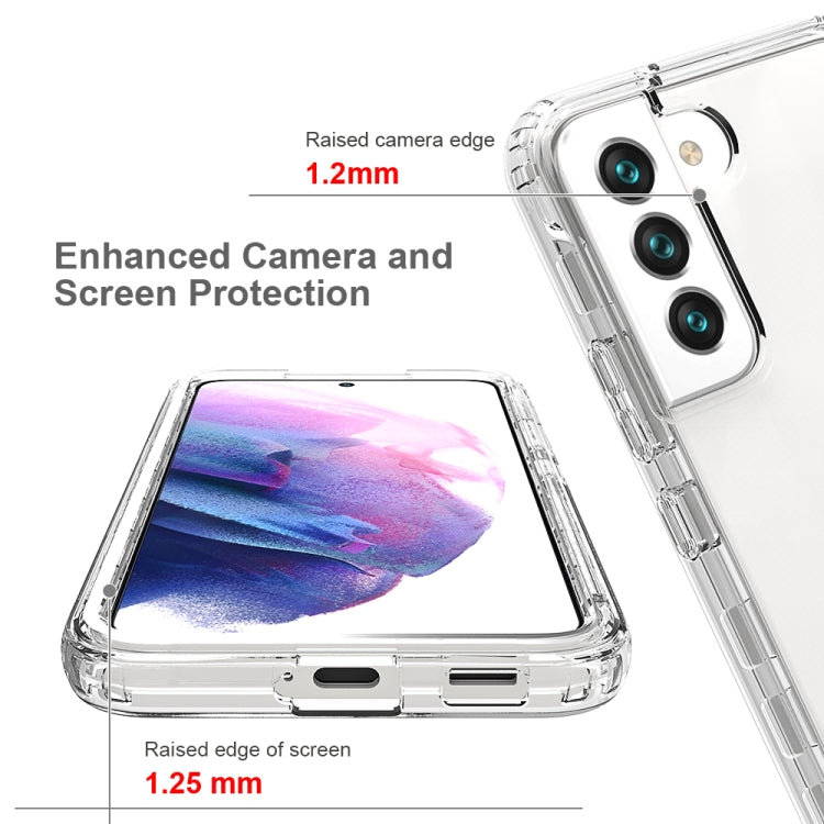 For Samsung Galaxy S22+ 5G Full Body Shockproof Clear Gradient Phone Case