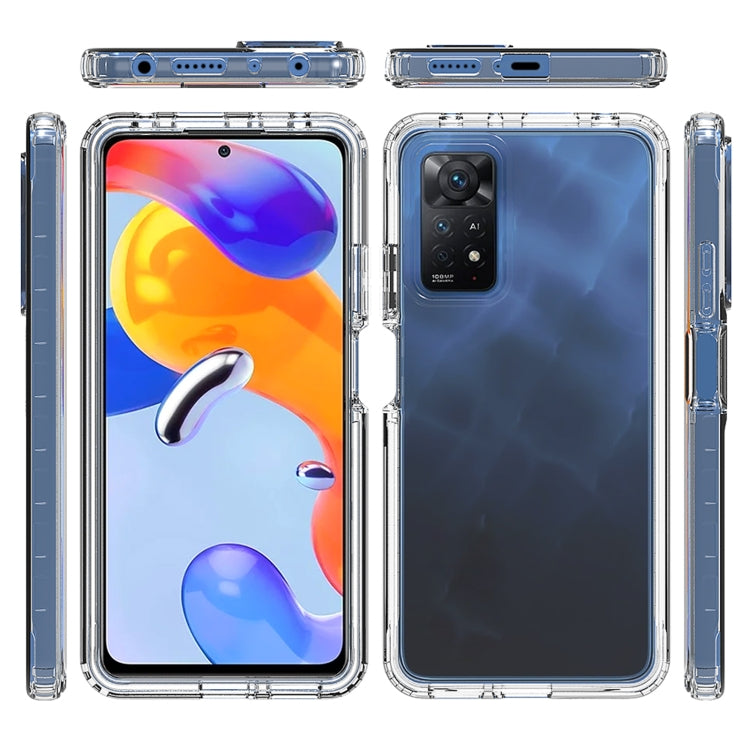 For Xiaomi Redmi Note 11 Pro Global Full Body Shockproof Clear Gradient Phone Case