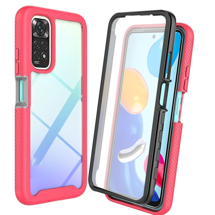 For Xiaomi Redmi Note 11 Pro Global Starry Sky Solid Color PC + TPU Phone Case with PET Film