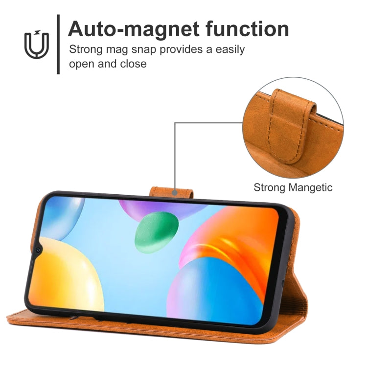 Leather Phone Case For Xiaomi Poco C40