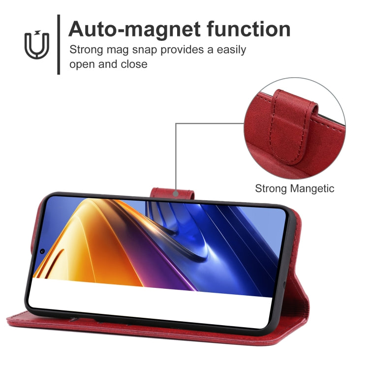 Leather Phone Case For Xiaomi Poco F4 GT