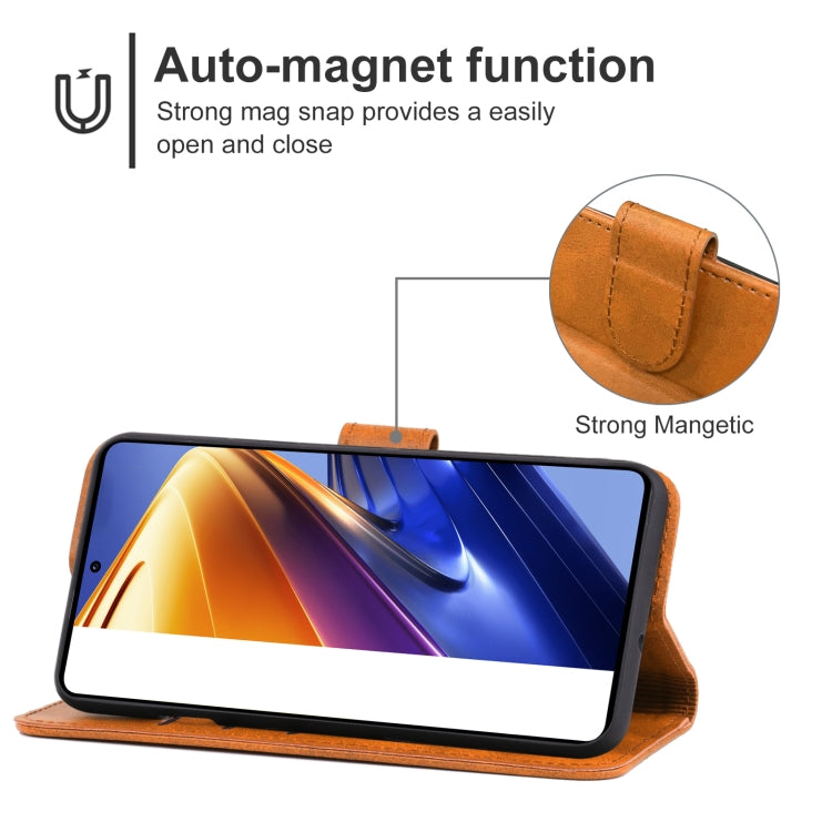 Leather Phone Case For Xiaomi Poco F4 GT