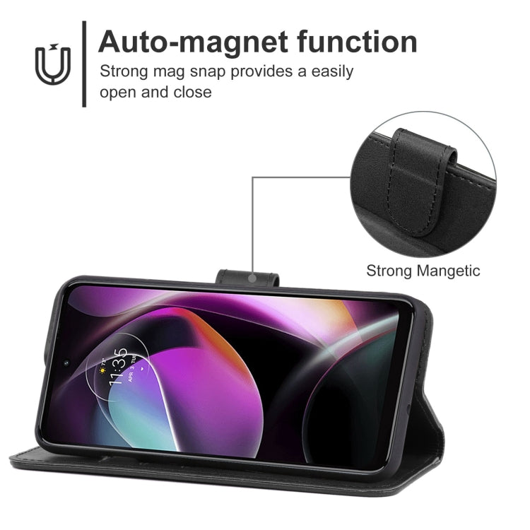 For Motorola Moto G 2022 Leather Phone Case