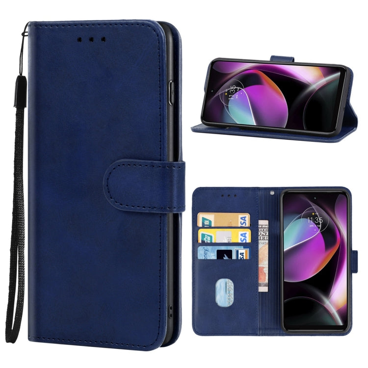 For Motorola Moto G 2022 Leather Phone Case