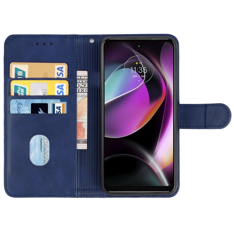 For Motorola Moto G 2022 Leather Phone Case