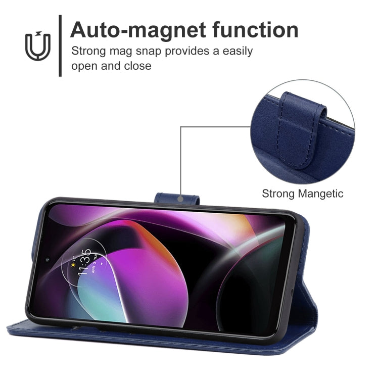 For Motorola Moto G 2022 Leather Phone Case