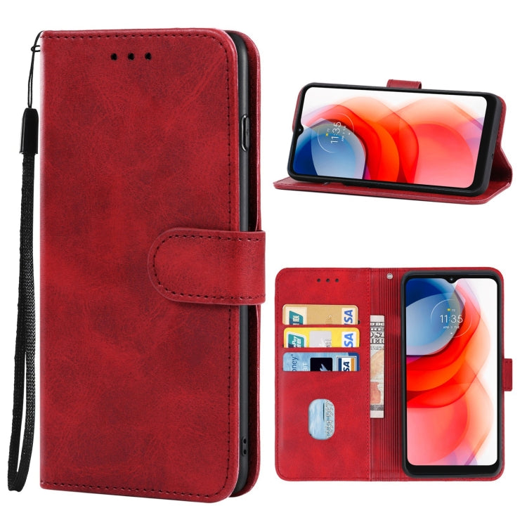 For Motorola Moto G Play 2022 Leather Phone Case