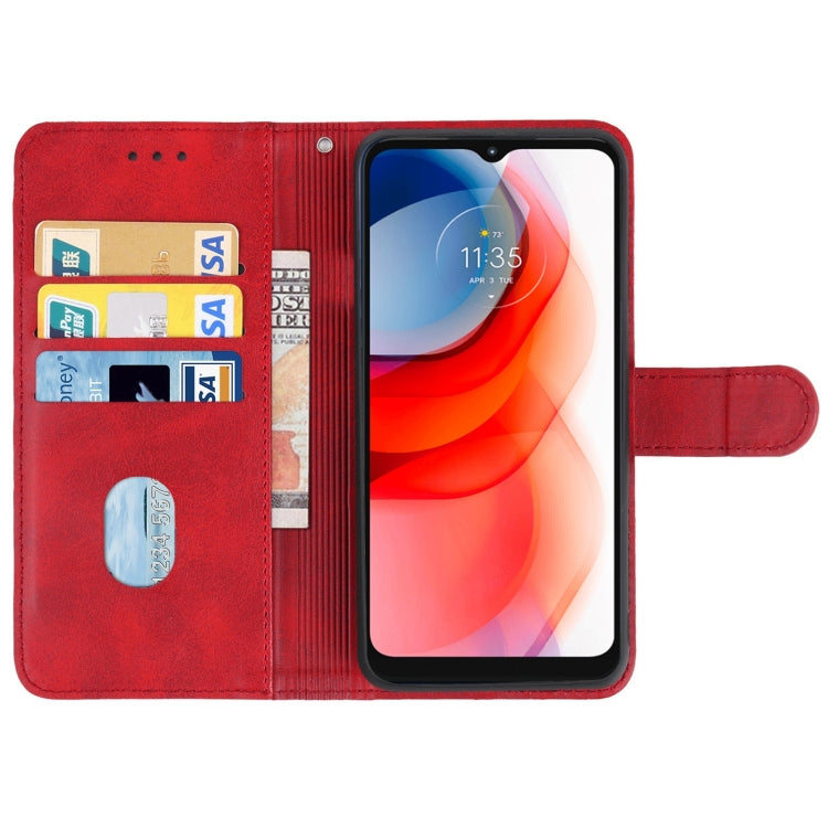 For Motorola Moto G Play 2022 Leather Phone Case