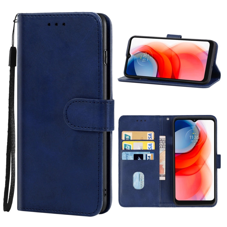 For Motorola Moto G Play 2022 Leather Phone Case