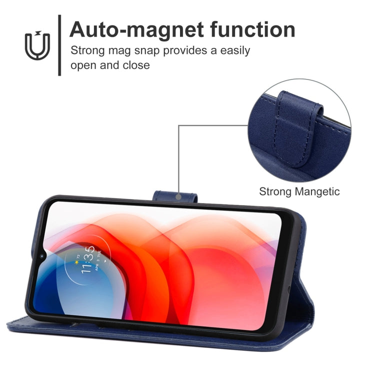For Motorola Moto G Play 2022 Leather Phone Case