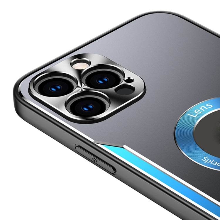 For iPhone 13 Pro Max Aluminum Alloy + TPU Phone Case