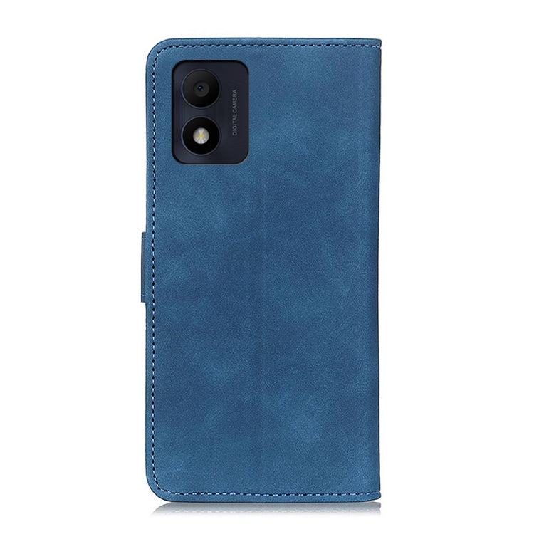 For Alcatel 1B 2022 KHAZNEH Retro Texture Horizontal Flip Leather Phone Case