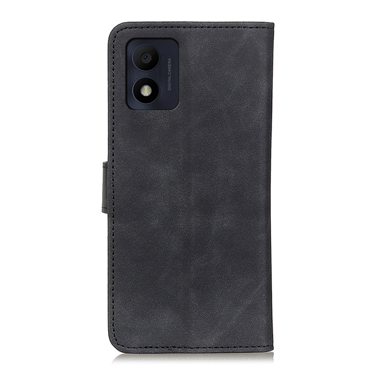 For Alcatel 1B 2022 KHAZNEH Retro Texture Horizontal Flip Leather Phone Case