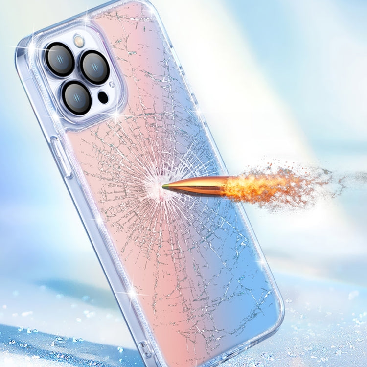 For iPhone 13 Pro Max Diamond Lens Protector Glass Phone Case