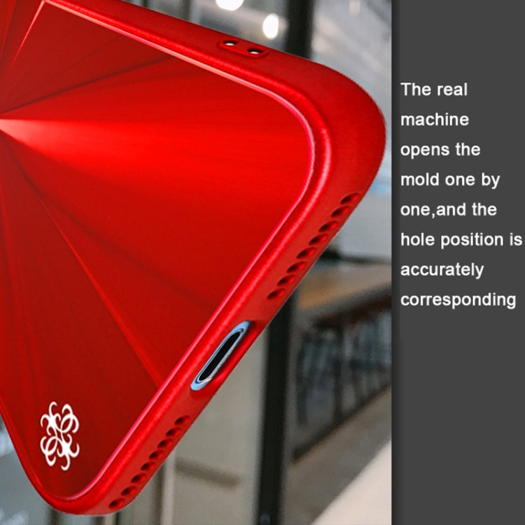 CD Texture TPU + Tempered Glass Phone Case For iPhone 8 Plus / 7 Plus