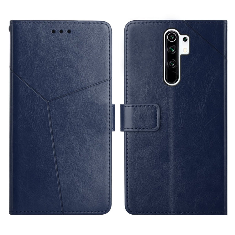 For Xiaomi Redmi 9 Y Stitching Horizontal Flip Leather Phone Case