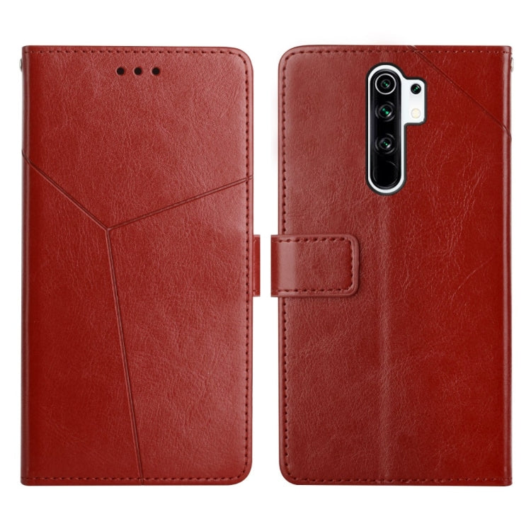 For Xiaomi Redmi 9 Y Stitching Horizontal Flip Leather Phone Case
