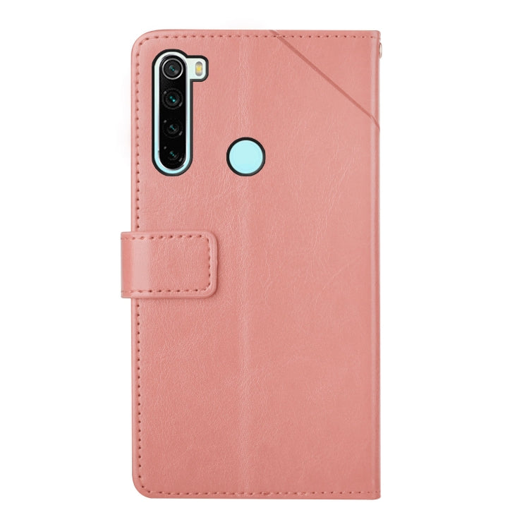 For Xiaomi Redmi Note 8 Y Stitching Horizontal Flip Leather Phone Case