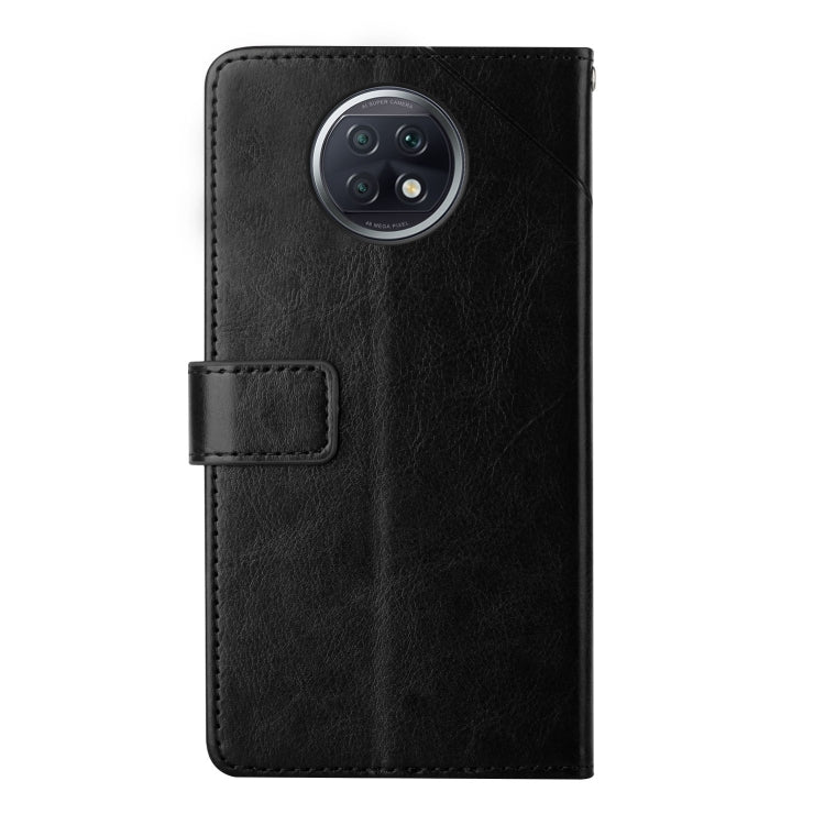 For Xiaomi Redmi Note 9 5G / Note 9T 5G Y Stitching Horizontal Flip Leather Phone Case